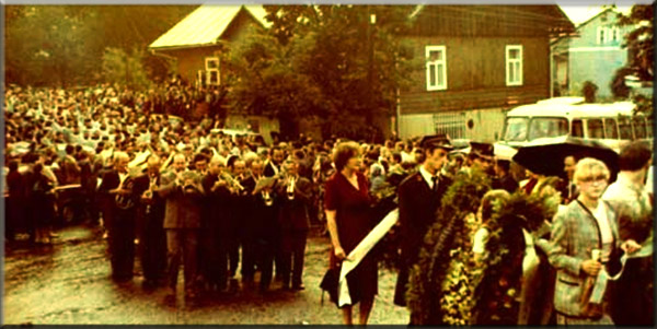 Pogrzeb Ks Jana Obary - parafianie